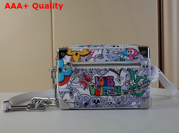 Louis Vuitton Mini Soft Trunk Multicolor Monogram Comics Coated Canvas M82008 Replica