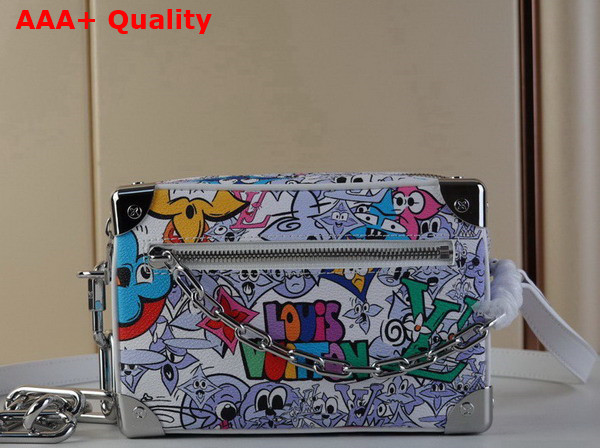 Louis Vuitton Mini Soft Trunk Multicolor Monogram Comics Coated Canvas M82008 Replica