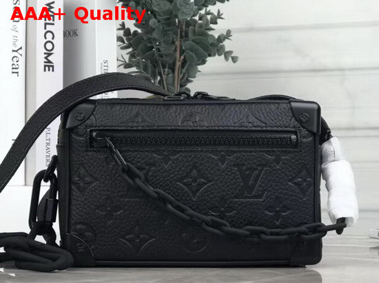 Louis Vuitton Mini Soft Trunk in Absolute Black Taurillon Monogram Leather Replica