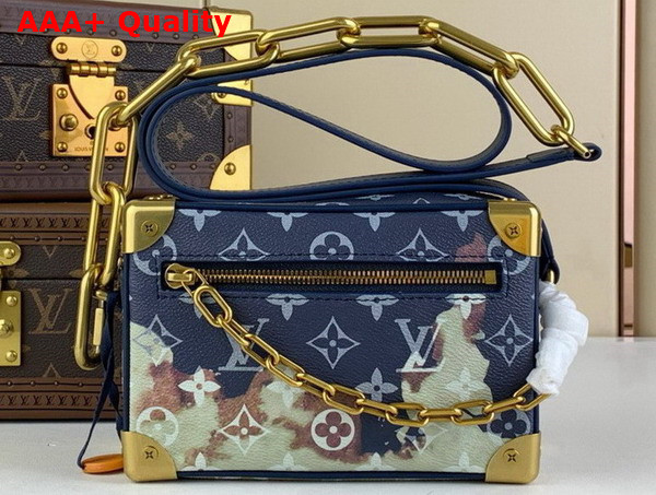 Louis Vuitton Mini Soft Trunk in Monogram Bleach Coated Canvas Replica