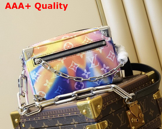 Louis Vuitton Mini Soft Trunk is Made From Monogram Sunset Canvas M80952 Replica