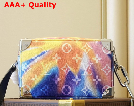 Louis Vuitton Mini Soft Trunk is Made From Monogram Sunset Canvas M80952 Replica