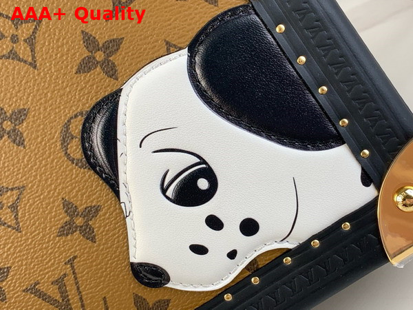 Louis Vuitton Mini Square Trunk Dalmatien in Monogram Reverse Canvas M11206 Replica