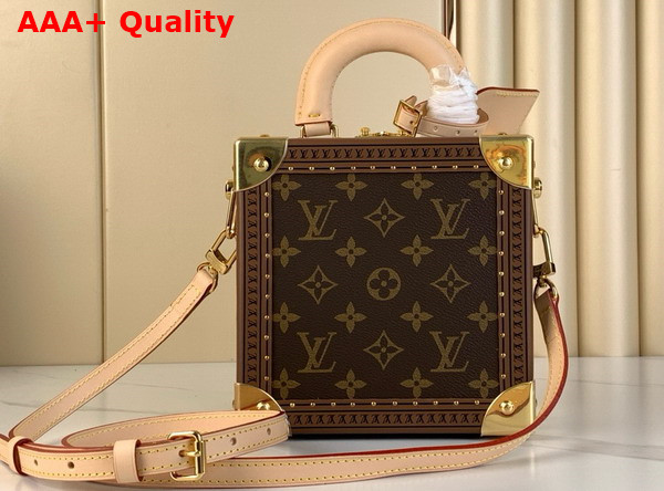 Louis Vuitton Mini Square Trunk Leopard Monogram M11210 Replica