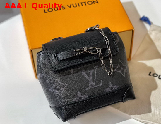 Louis Vuitton Mini Steamer Monogram Eclipse Canvas M00340 Replica