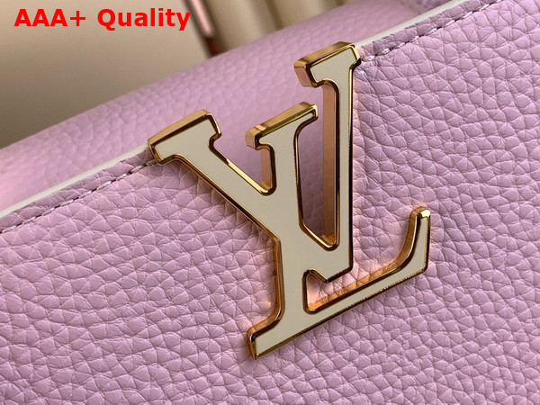 Louis Vuitton MiniMe Edition of the Capucines BB Handbag in Candy Pink Taurillon Leather Replica