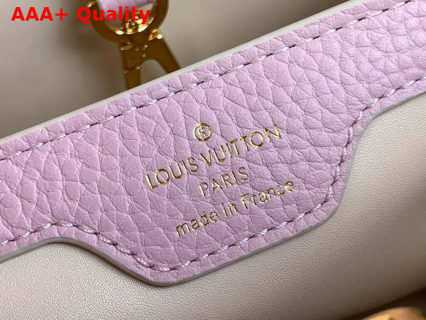 Louis Vuitton MiniMe Edition of the Capucines BB Handbag in Candy Pink Taurillon Leather Replica