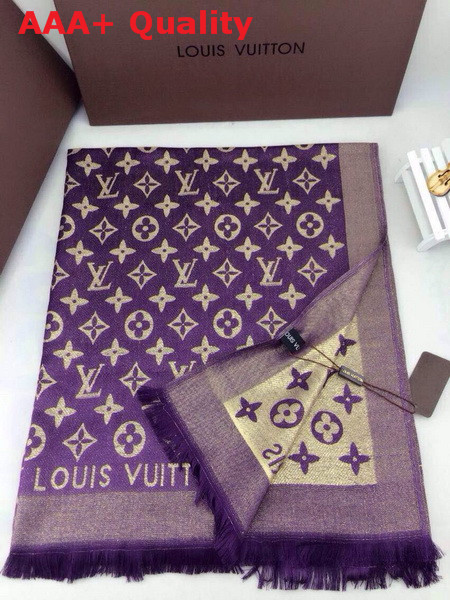 Louis Vuitton Monogram Cashmere Scarf Replica