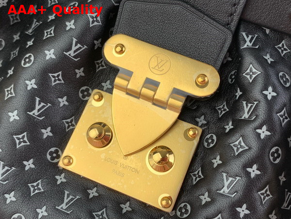 Louis Vuitton Monogram Clutch in Black Calfskin Leather M22326 Replica