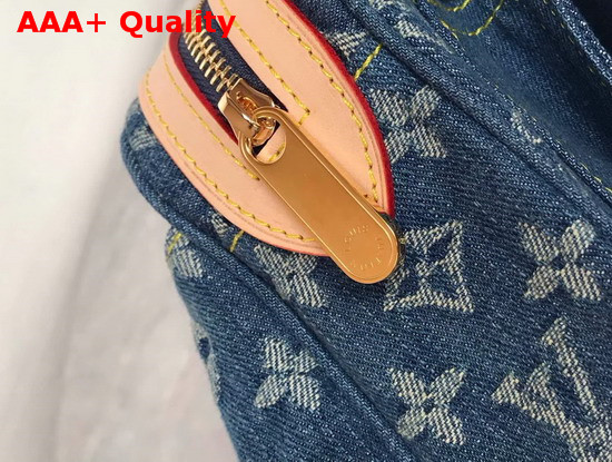 Louis Vuitton Monogram Denim Bumbag in Blue Replica