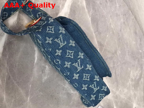 Louis Vuitton Monogram Denim Bumbag in Blue Replica