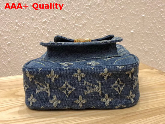 Louis Vuitton Monogram Denim Crossbody Bag in Blue Replica