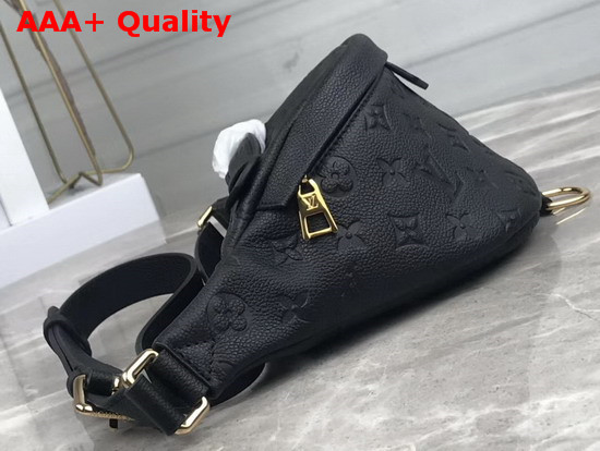 Louis Vuitton Monogram Empreinte Bumbag Noir M44812 Replica