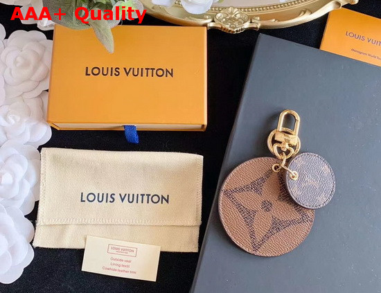 Louis Vuitton Monogram Reverse Key Holder and Bag Charm M69317 Replica