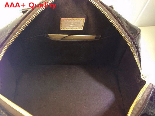 Louis Vuitton Monogram Vernis Leather Montana In Dark Coffee Replica