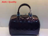 Louis Vuitton Monogram Vernis Leather Montana In Dark Coffee Replica