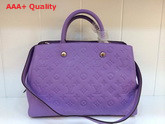 Louis Vuitton Montaigne GM Lavender M41046 Replica