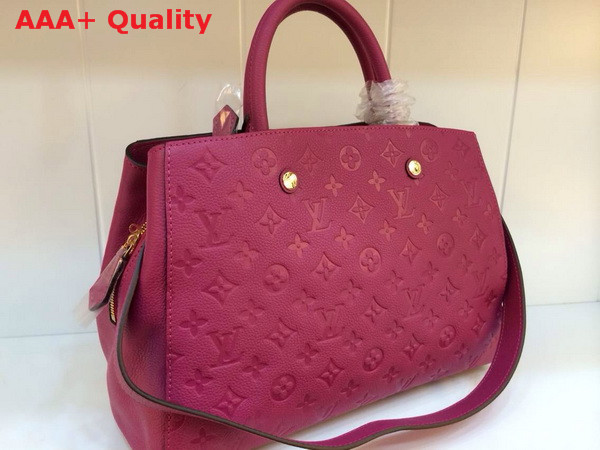 Louis Vuitton Montaigne GM Red Replica