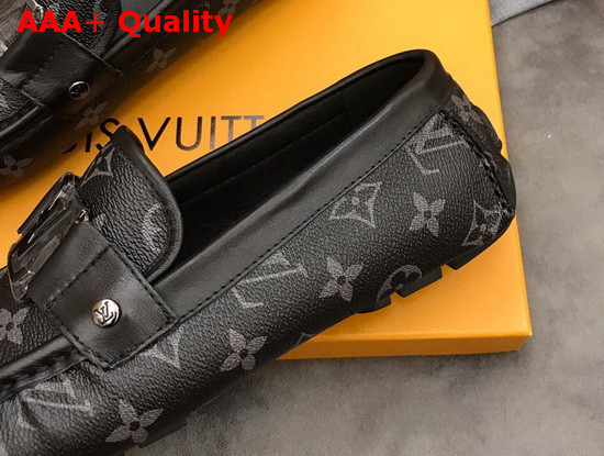 Louis Vuitton Monte Carlo Mocassin in Monogram Eclipse Canvas Replica