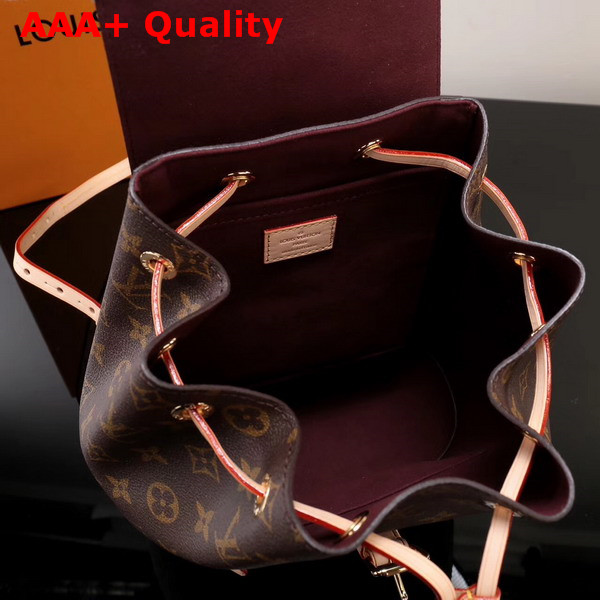 Louis Vuitton Montsouris Backpack Monogram Coated Canvas M43431 Replica