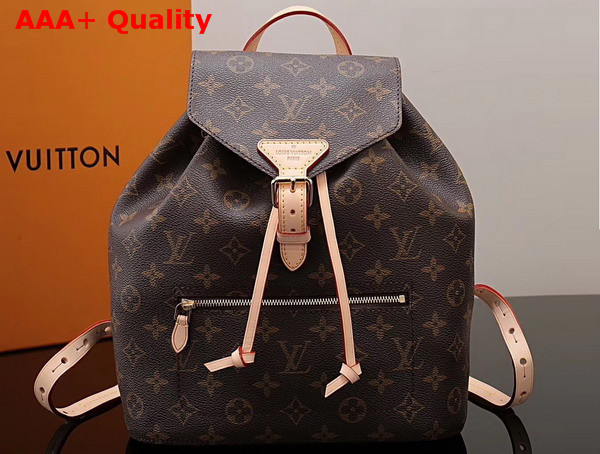 Louis Vuitton Montsouris Backpack Monogram Coated Canvas M43431 Replica