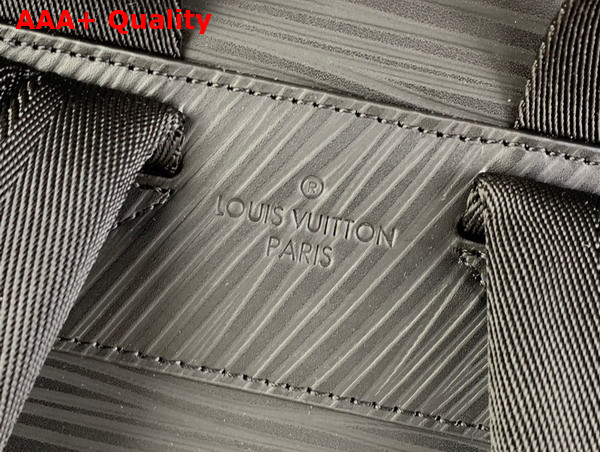 Louis Vuitton Montsouris Backpack in Black Epi Leather Replica