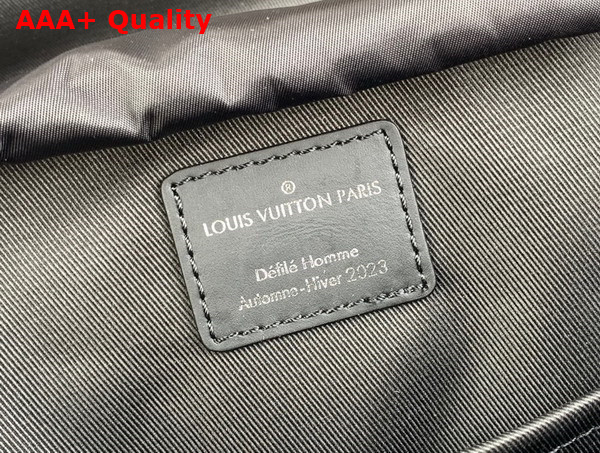 Louis Vuitton Montsouris Backpack in Black Epi Leather Replica