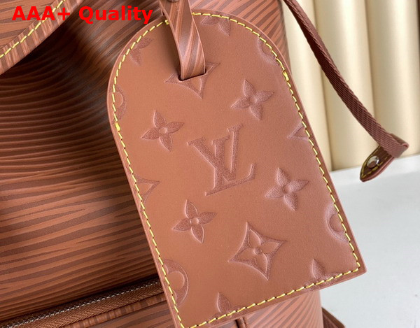 Louis Vuitton Montsouris Backpack in Cognac Epi Leather M23099 Replica