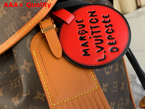 Louis Vuitton Montsouris Backpack in Monogram Dust Coated Canvas M11540 Replica