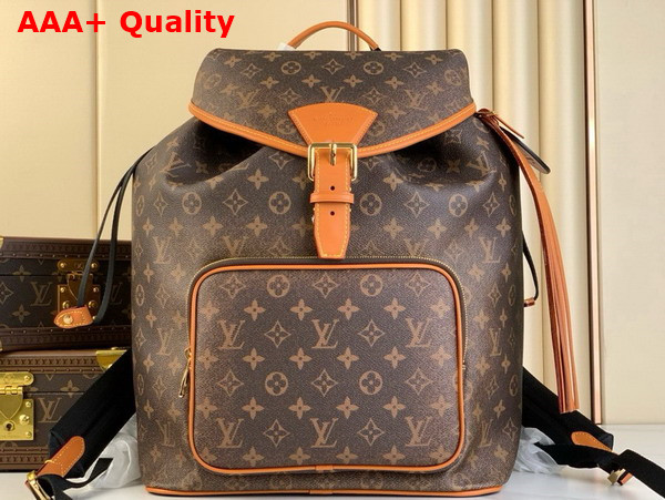 Louis Vuitton Montsouris Backpack in Monogram Dust Coated Canvas M11540 Replica