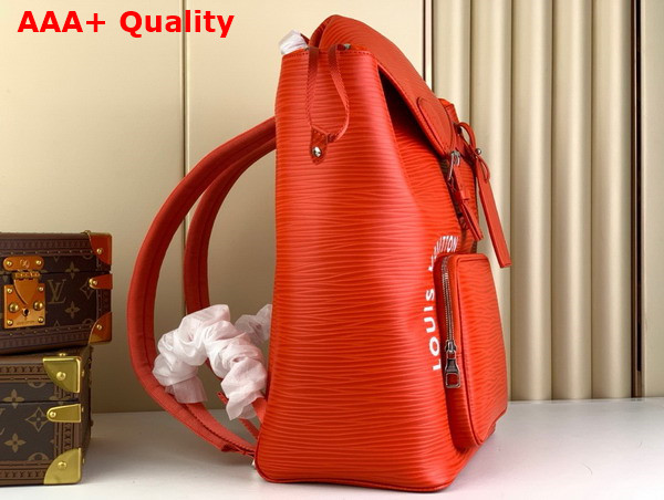 Louis Vuitton Montsouris Backpack in Red Epi Leather Replica