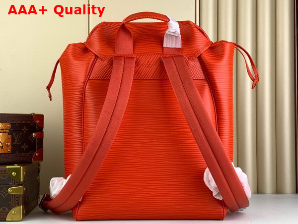 Louis Vuitton Montsouris Backpack in Red Epi Leather Replica