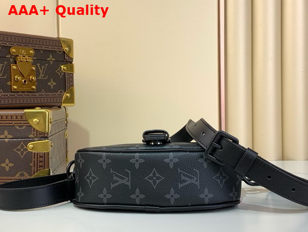 Louis Vuitton Montsouris Messenger PM Monogram Eclipse Canvas M12519 Replica