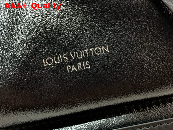 Louis Vuitton Montsouris PM Backpack in Black Lambskin Leather M12587 Replica