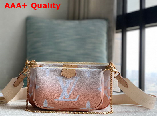 Louis Vuitton Multi Pochette Accessoires Brume Monogram Giant Coated Canvas M57634 Replica