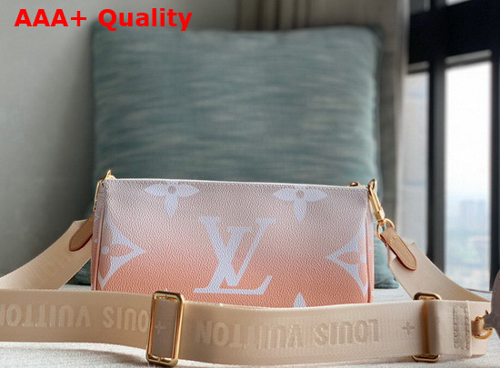 Louis Vuitton Multi Pochette Accessoires Brume Monogram Giant Coated Canvas M57634 Replica