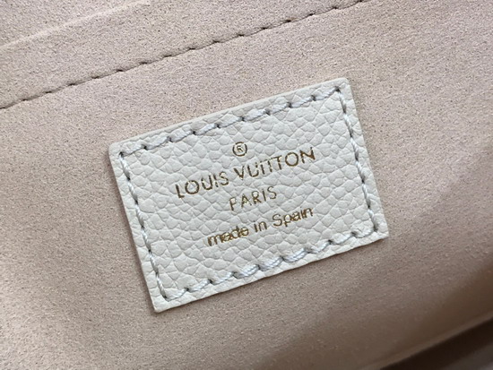 Louis Vuitton Multi Pochette Accessoires Creme Monogram Empreinte Leather M80447 Replica