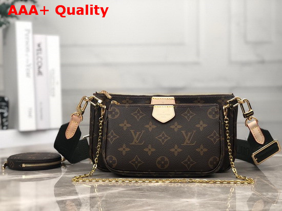 Louis Vuitton Multi Pochette Accessoires Digital Elclusive Prelaunch Kaki M44813 Replica