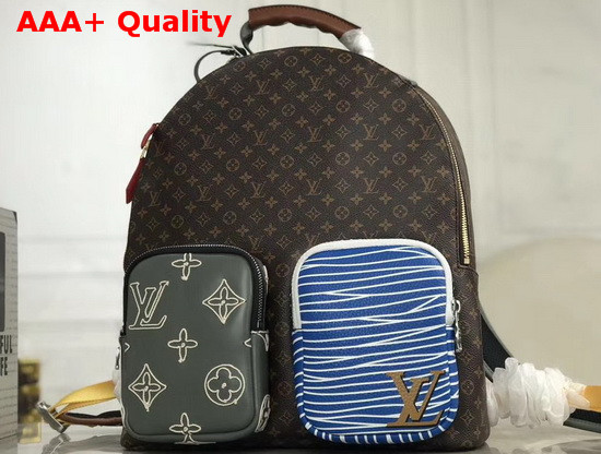 Louis Vuitton Multi Pocket Backpack Monogram Canvas Replica