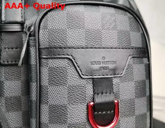 Louis Vuitton Multi Pocket Backpack in Damier Graphite Canvas Replica