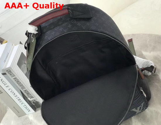 Louis Vuitton Multi Pocket Backpack in Monogram Eclipse Canvas Replica