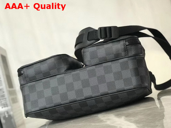 Louis Vuitton Multi Pocket Messenger Bag in Damier Graphite Canvas Replica