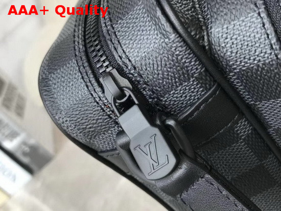 Louis Vuitton Multi Pocket Messenger Bag in Damier Graphite Canvas Replica