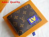 Louis Vuitton Multiple Wallet Monogram Canvas with 3D Rubble Patch Replica