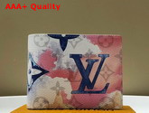 Louis Vuitton Multiple Wallet Monogram Watercolor Multicolor Coated Canvas Replica