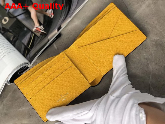 Louis Vuitton Multiple Wallet Savane Yellow M69253 Replica