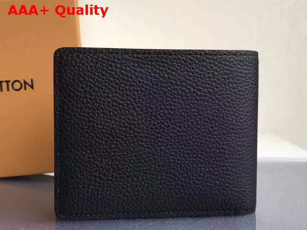 Louis Vuitton Multiple Wallet Taurillon Leather Noir M58189 Replica