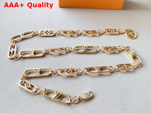 Louis Vuitton My LV Chain Belt in Gold Color Metal M8244Z Replica