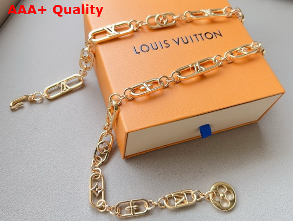 Louis Vuitton My LV Chain Belt in Gold Color Metal M8244Z Replica