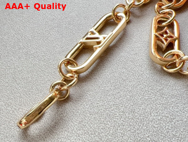 Louis Vuitton My LV Chain Belt in Gold Color Metal M8244Z Replica